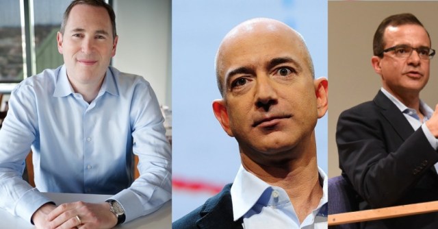 amazon jeff bezos jeff wilke andy jassy