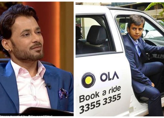 anupam mittal ola investment call center bhavish aggarwal