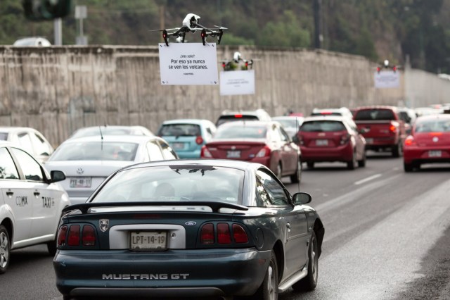 uber drone ad