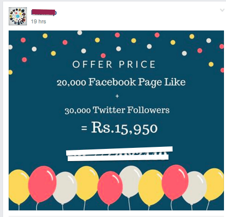 buy facebook likes twitter followers